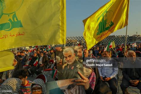 People In Iran Listen To The Speech By Hezbollah Leader Hassan News Photo Getty Images