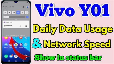 How To Show Daily Data Usage In Vivo Y01 Vivo Y01 Show Daily Data