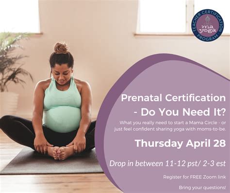 Prenatal Yoga Certification Qanda What You Need To Teach Prenatal Yoga