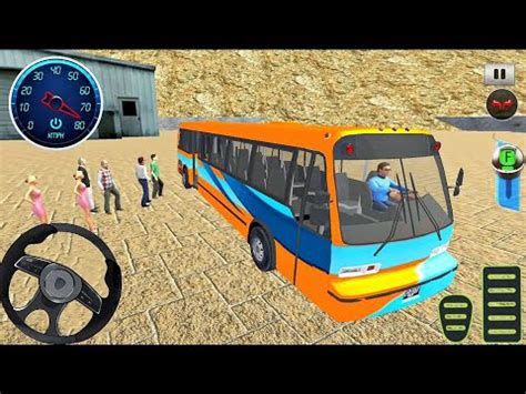 Uphill Offroad Bus Driving Simulator Offroading Bus Driving Game