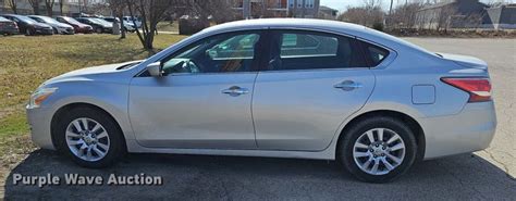 2014 Nissan Altima S In Emporia Ks Item Dm1508 For Sale Purple Wave