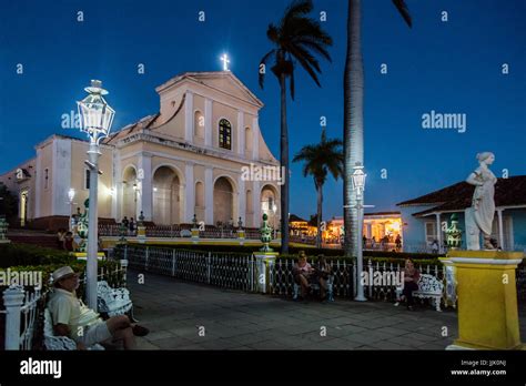 The IGLESIA PARROQUIAL DE LA SANTISIMA TRINIDAD Is Located On PLAZA