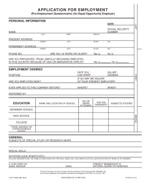 Fillable Online Form SSA 3369 BK Work History Report Fax Email Print