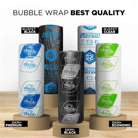 Jual Bubble Wrap Roll Bening Buble Warp Putih Hitam Tebal Termurah