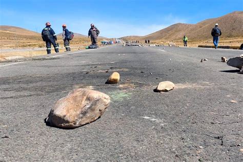 Se Levantan Los Bloqueos En La Carretera La Paz Oruro Mineros