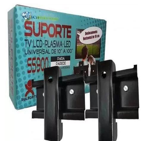 Suporte Tv Fixo Universal 10 A 100 Ss900 SULFORTE Suporte Para TV