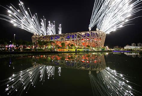 Ted Firestarter High Tech Pyrotechnics Kick Off Olympics Cai Guo