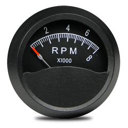 Swift Gauge 2 Inch Round 0 8000 Rpm Ducati Ignition Tachometer