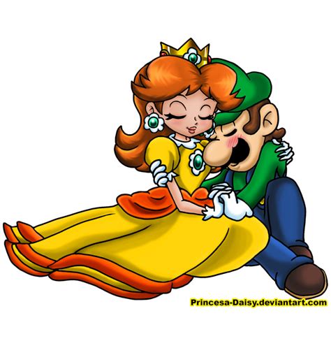 Luigi Y Daisy By Princesa Daisy Super Mario Art Luigi Mario