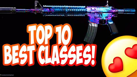 TOP 10 BEST HARDCORE CLASS SETUPS After UPDATE 1 22 In MODERN WARFARE