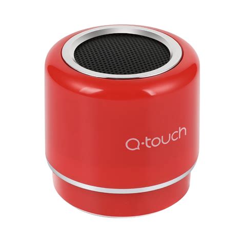 Q.Touch QBS 02 Bluetooth Speaker Red