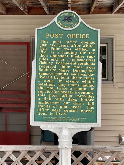 Post Office Historical Marker