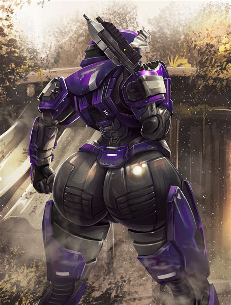 Artstation Halo Reach Oc Spartan Gunhilda Service Id Dd