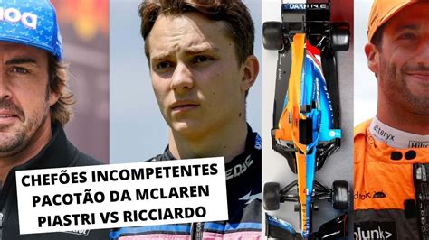 F Chef Es Incompetentes Pacote De Pilotos Da Maclaren Oscar Piastri