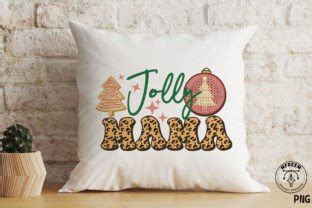 Jolly Mama Christmas SVG Sublimation Graphic By Mfreem Creative Fabrica