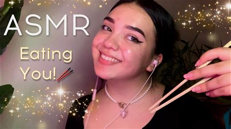 Asmr Eating You W Chopsticks 🍜 Personal Attention Mouth Sounds Visual Triggers Youtube