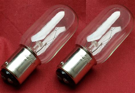 Sewing Machine Lamp Push In Bayonet Light Bulb 15W BA15D For Vtg SINGER