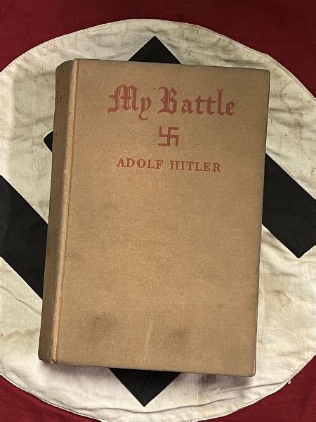 Rare Ww2 German My Battle Adolf Hitler Book