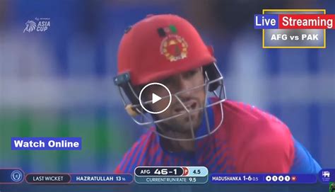 Pak Vs Afg Watch Ptv Sports Hd Live Afg Vs Pak T20 Asia Cup Live