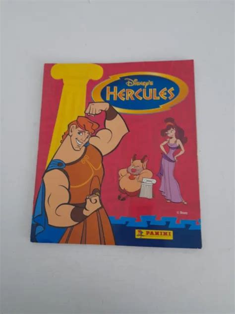 Rare Panini Disney Hunchback Of Notre Dame Complete Red Sticker