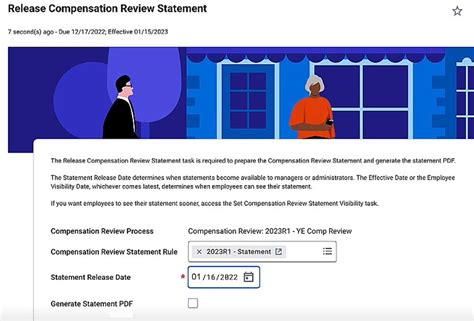 Updates To Generating Workday Compensation Review Statements