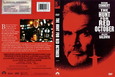 The Hunt For Red October - Movie DVD Scanned Covers - 1254hunt for red ...