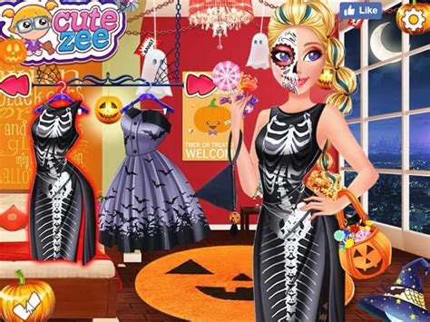 My Halloween Makeup Online Game Pomu Games