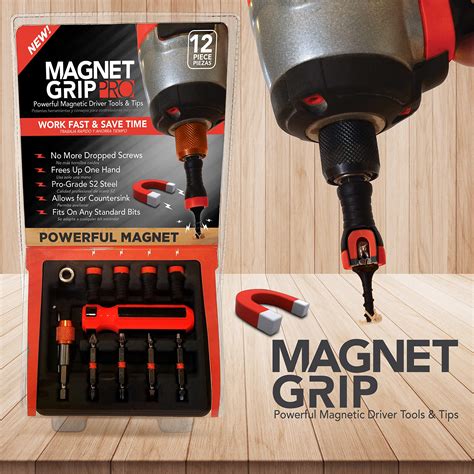 Amazon Magnet Grip Pro Magnetic Drill Bit Set Magnetic Collar