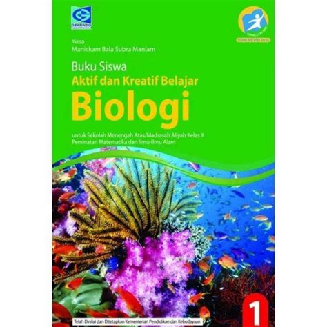 Promo Buku Siswa Aktif Dan Kreatif Belajar Biologi Untuk Sma Ma Kelas 1