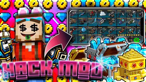 FREE Pixel Gun 3D HACK MOD 17 5 2 Android IOS Max Level All Guns