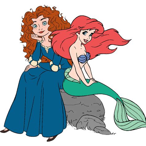 Ariel And Merida Bffs 3 By Princessamulet16 On Deviantart