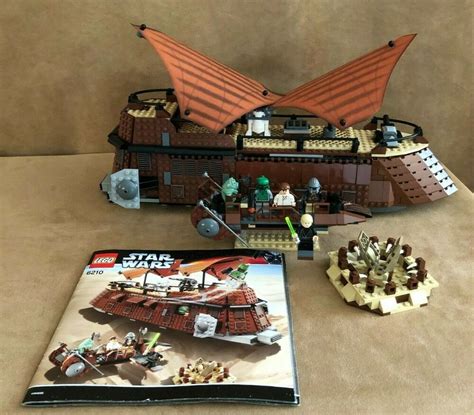 6210 Lego Complete Star Wars Jabba S Sail Barge Instructions