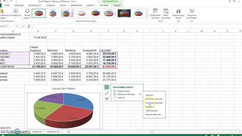 Excel Kreisdiagramm Mit Rubriknamen Und Ausdruck Youtube