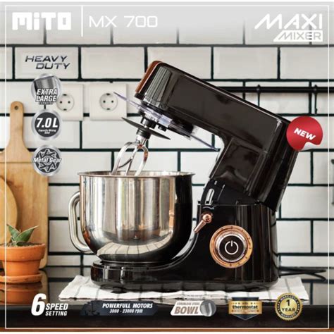 Jual Mixer Mito MX 700 Maxi Standing Mixer 7 Liter Shopee Indonesia