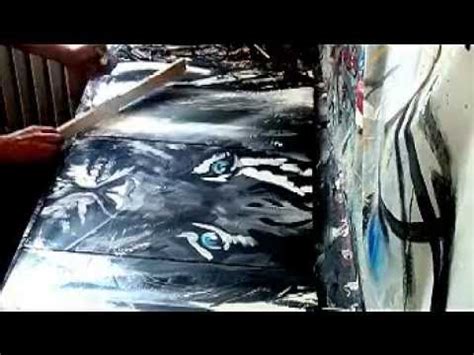 Speed Painting Blue Eyed Tiger Murray Michael Painting To System Of A