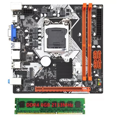 CARTE MÈRE D ORDINATEUR ITX H110 avec 8 Go de DDR4 2133 MHz LGA1151