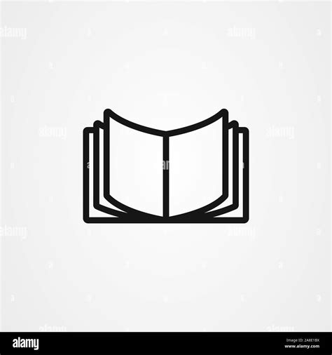 Icono De Libro Vector Logo Design Imagen Vector De Stock Alamy