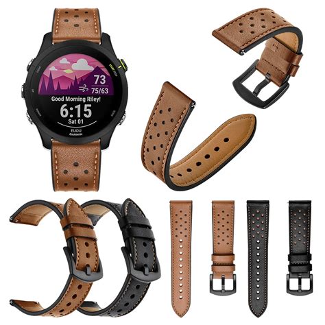 Genuine Leather Strap For Coros Pace Breathable Smart Watch Band For