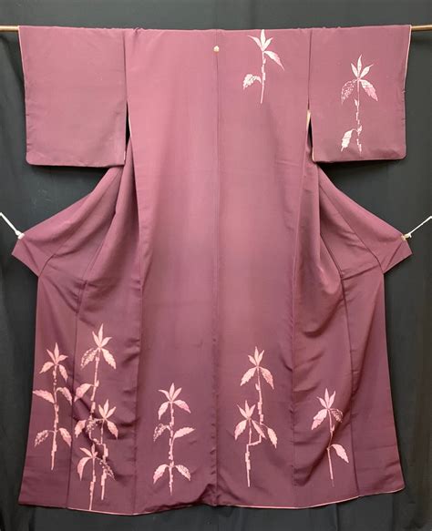 Japanese Kimono Houmongi Vintage Silk Kimono Dress Etsy