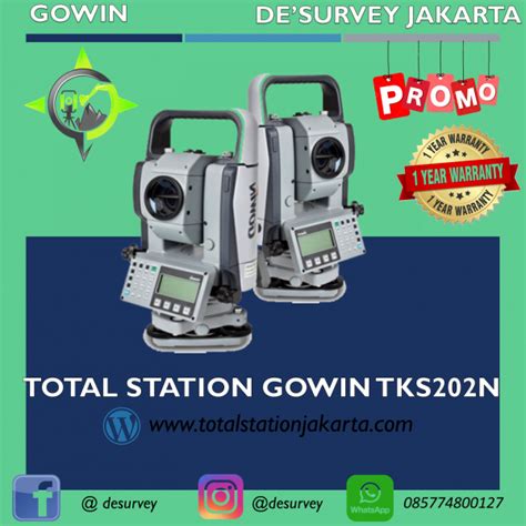 TOTAL STATION GOWIN TKS 202N Dsurvey Jakarta