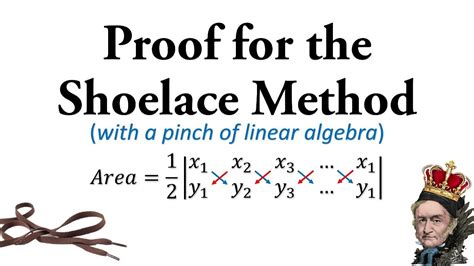 An Elegant Proof Of The Shoelace Method Youtube