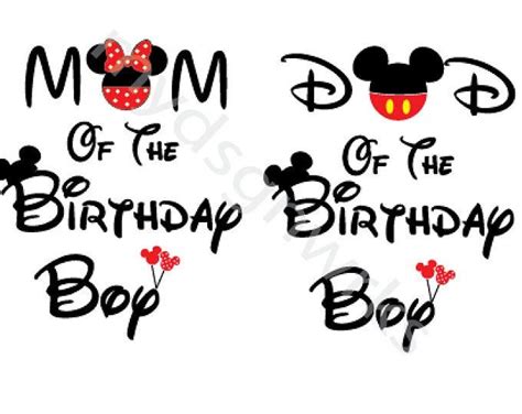 Mickey Dad Svg Etsy