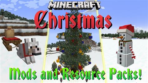 Minecraft Christmas Mods And Resource Packs Minecraft