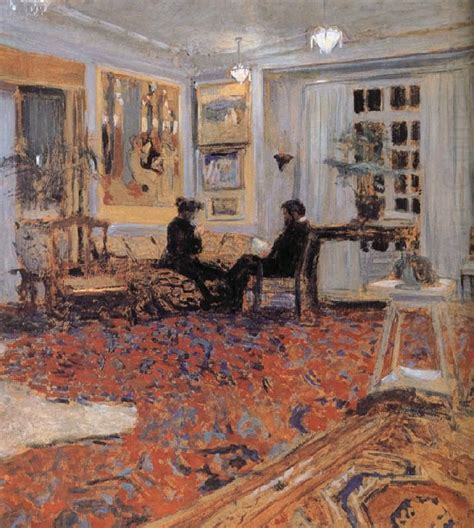 Edouard Vuillard Causerie Chez Les Fontaines Monsieur Et Madame