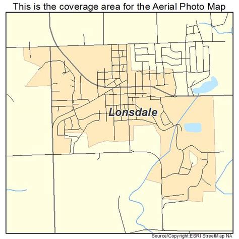 Aerial Photography Map of Lonsdale, MN Minnesota