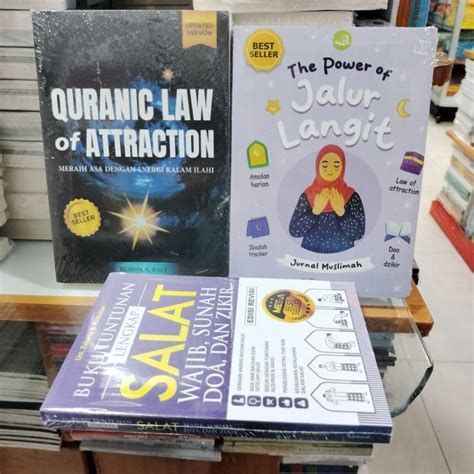 Jual Paket Buku Quranic Law Of Attraction The Power Of Jalur Langit