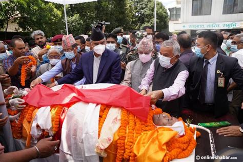 Nepali Congress To Mourn Pradip Giris Death For 13 Days Onlinekhabar