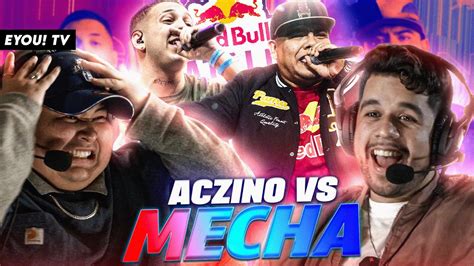 Lo Abuchearon Y A N Asi Sigui Reacci N A Aczino Vs Mecha Red Bull