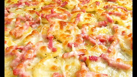 Patatas Papas Al Horno Con Queso Y Bacon Youtube