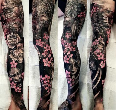 Unleash Your Inner Samurai With A Japanese Themed Leg Sleeve Discover